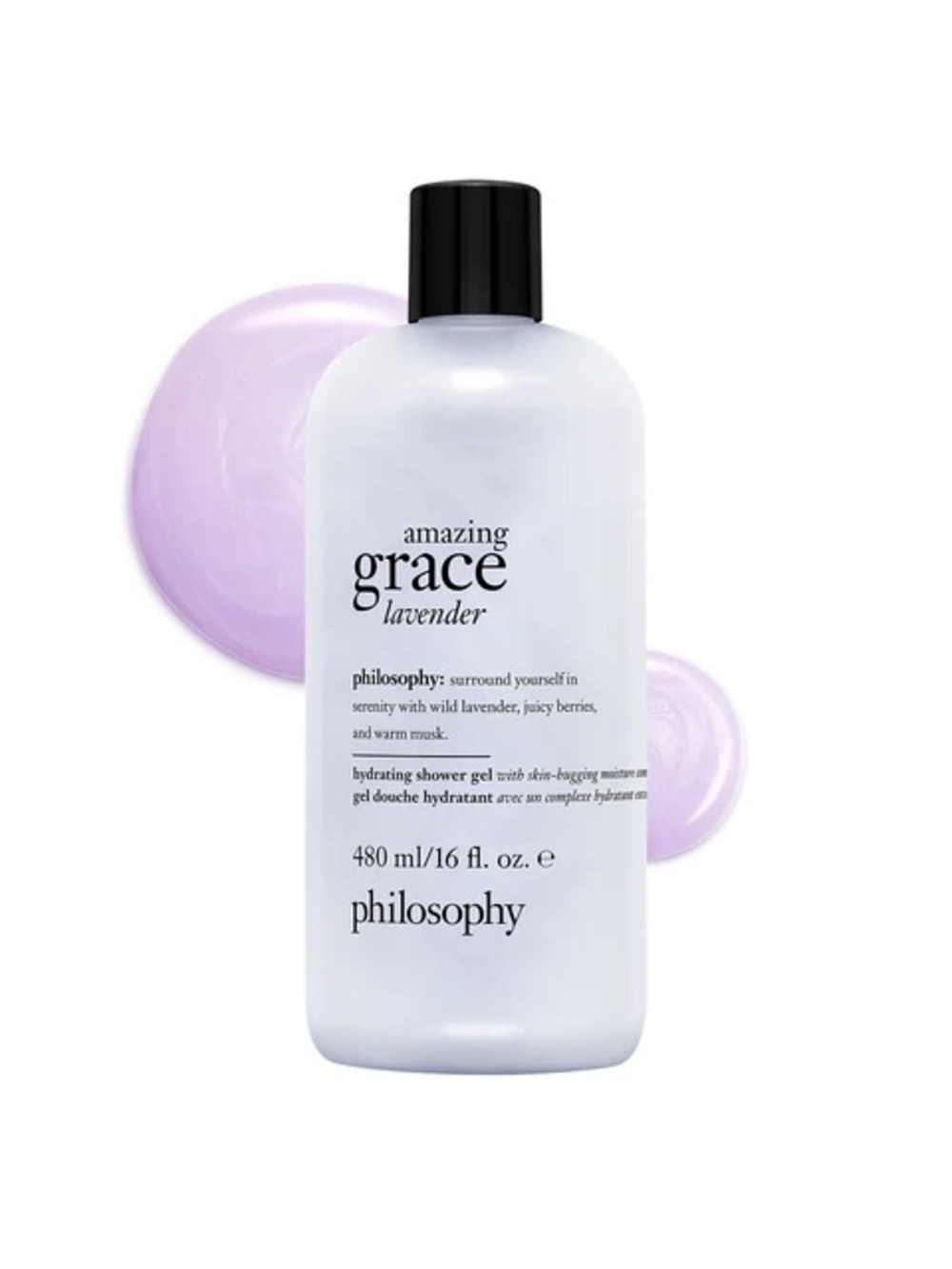 philosophy Amazing Grace Lavender Hydrating Shower Gel - Huge 480ML
